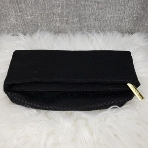 Estee Lauder makeup cosmetic bag black